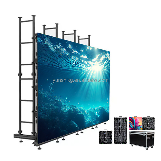 Rental Led Screen Mesh Outdoor P8 Stage Floor Led Display Roll up Screen Outdoor Rentals Video P4 Rental Led Screen