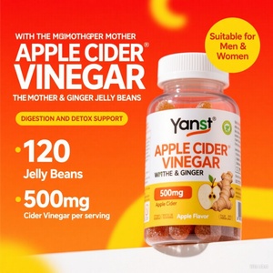 Gomitas de Vinagre de Sidra de Manzana, Suplemento Dietético Natural para la Desintoxicación, Apoyo Digestivo, Adelgazante, Quemagrasas, en Oferta - Product Image 2