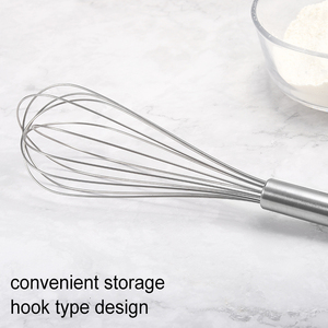 <span class=keywords><strong>Fouet</strong></span> à œufs en acier inoxydable, outil de <span class=keywords><strong>cuisine</strong></span> manuel au design classique, pour usage domestique, personnalisable ou standard, à <span class=keywords><strong>prix</strong></span> bas - Product Image 3