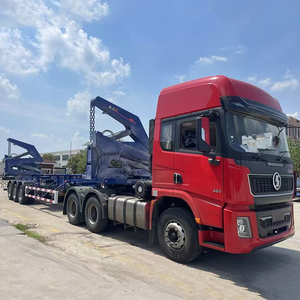 Semirremolque de Acero de 3 Ejes con Elevador Lateral para Contenedores, Hidráulico con Control Remoto Inalámbrico, Carga Útil Máxima Superior a 30000 Kg - Product Image 4