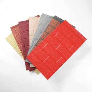 16 מ "מ מתכת חסין אש" מ מגולף פוליאוריטן סנדוויץ 'קיר חיצוני קישוט חיפוי קיר עמיד - Product Image 3