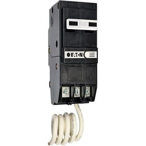 Interruptor de Circuito GFCI Eaton BRN220GF de 20 Amperios y 2 Polos con Protección Contra Cortocircuitos a Tierra, Montaje en Panel - Product Image 1