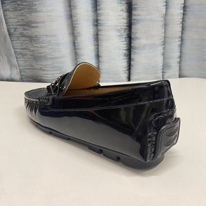 Mocasines Elegantes de Cuero Genuino para Hombre, Diseño Casual con Hebilla Plana, Zapatos Cómodos para Oficina y Ocio, Mocasines para Caballero - Product Image 5