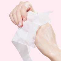 Kits de soin des mains personnalisés en 2 étapes, gel exfoliant, gants masque pour les mains, masque hydratant pour les mains Sakura pour les mains sèches et gercées