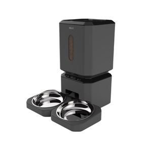 Distributeur de nourriture pour animaux de compagnie avec puce électronique et interaction vidéo en temps réel, double gamelle pour chat de tous âges - OEM/ODM disponible - Product Image 4