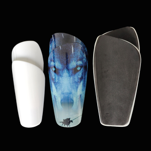 Bán Buôn Tùy Chỉnh Xách Tay Nhựa Bền Bóng Đá Thể Thao Shinguard Mini Đào Tạo Bóng Đá Ống Chân Bảo Vệ <span class=keywords><strong>Pad</strong></span> Cho Kid Người Lớn - Product Image 6