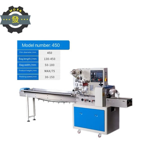 WF-350 fritta twist pecan <span class=keywords><strong>zucchero</strong></span> <span class=keywords><strong>filato</strong></span> automatico macchina per imballare il sapone macchina per l'imballaggio automatico del pane - Product Image 4