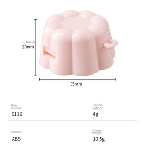 Nueva Caja Transparente <span class=keywords><strong>de</strong></span> Gelatina 4G para Mascarilla Labial, Mini Estuche Cosmético Lindo para Esencia Labial/Lápiz Labial, <span class=keywords><strong>Paleta</strong></span> Vacía para Sombra <span class=keywords><strong>de</strong></span> <span class=keywords><strong>Ojos</strong></span>, Transfronterizo - Product Image 2