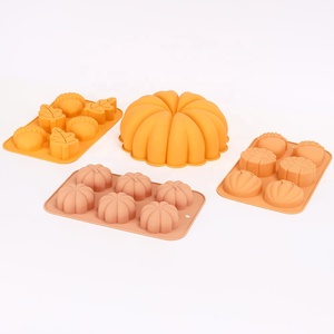 Automne récolte Silicone gâteau outils automne chocolat citrouille moule et feuille d'érable en forme de Fondant moules pour Thanksgiving Halloween - Product Image 1