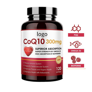 Capsule di Coenzima Q10 da 300mg all'Ingrosso, Integratore <span class=keywords><strong>COQ10</strong></span> per il Supporto della Salute Cardiaca e il Miglioramento dell'Immunità - Product Image 1