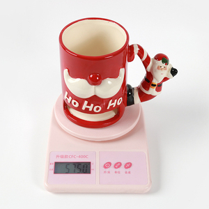 Nouveau Design décoration de noël père noël tasse en céramique tasse à lait pour la décoration de la maison de noël - Product Image 4