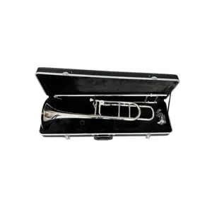 SEASOUND OEM Bb/F Key Silver Tuning Slide Instrumento musical Trombón Trombon JYTB506S