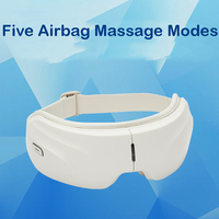 Neues billiges 4d intelligentes tragbares Relax Air Vibration Augenschutz Heat Music Elektrisches Smart Eye Massage gerät mit Wärme kompression