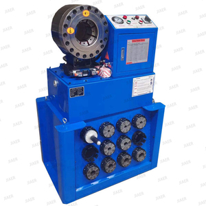 Machine <span class=keywords><strong>à</strong></span> <span class=keywords><strong>sertir</strong></span> les flexibles hydrauliques industriels de 1/4'' <span class=keywords><strong>à</strong></span> 2'' avec système de moules <span class=keywords><strong>à</strong></span> changement rapide, sertisseuse haute précision avec 10 jeux de matrices, certifiée CE - Product Image 2