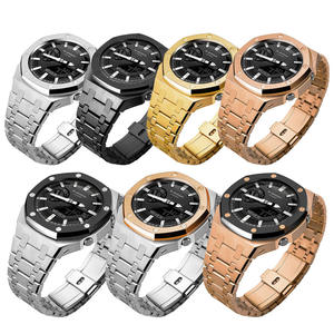 Ga2100 <b>Watch</b> <b>Case</b> Replacement Kit Farmhouse Oak 316L Stainless Steel Silicone <b>Watch</b> Band - Product Image 5