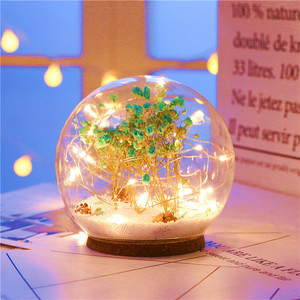 Flamenco personalizado Mini redondo colorido carga USB Navidad nieve globo amante pareja San Valentín día <span class=keywords><strong>luz</strong></span> de noche led - Product Image 4