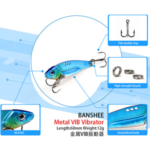 XINV appât dur en plastique à naufrage lent DR01 leurres de pêche approvisionnement d'usine 8g/12g métal dur Spinner cuillère pêche métal leurre - Product Image 6