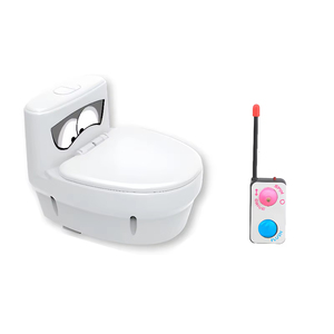 Jouet drôle de course de toilette RC pour enfants avec son véhicule télécommandé facile à utiliser avec une caractéristique unique de forme de <span class=keywords><strong>caca</strong></span> - Product Image 2