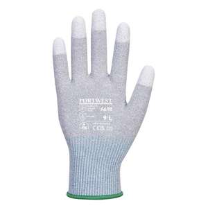 ถุงมือสีดำ/ขาวทำจากโพลียูรีเทน MR13สี A698G6RL (12คู่)-ถุงมือ5036146015009ของยีนส์ - Product Image 2