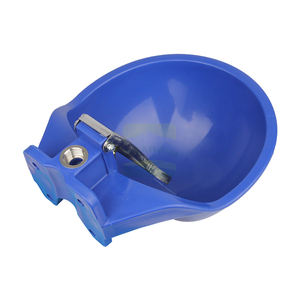 Abreuvoir pour bétail bleu de grande capacité, en plastique durable, pour ferme laitière, élevage, utilisation en extérieur - Product Image 3