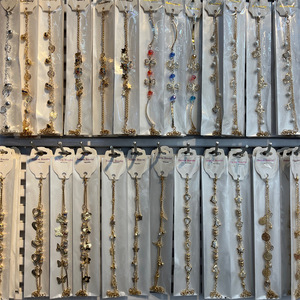 <span class=keywords><strong>Bracciali</strong></span> alla Moda all'Ingrosso, Bracciale a Farfalla in Acciaio Inossidabile Placcato Oro 18K, Bracciale a Catena in <span class=keywords><strong>Argento</strong></span> per Donne - Product Image 4