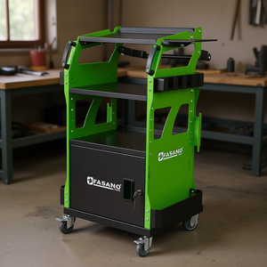 Fasano Tools Diagnostic Cart With Storage <b>Drawer</b> And Wheels For <b>Workshop</b> Use - Product Image 3
