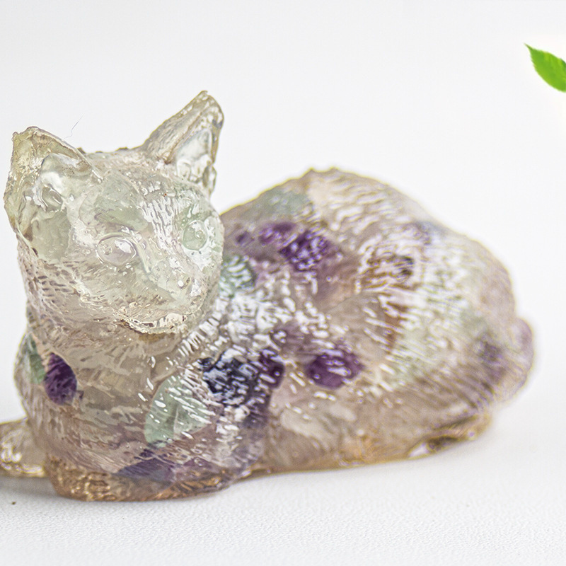 Fluorite colorée et éclatante