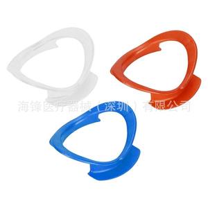 Abridor Bucal Hai Feng Dental O-Ring 4856 con Certificación CE, Soporte Oral Manual para Adultos, Azul, Blanco, Naranja - Product Image 1