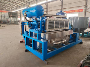 Machine de moulage automatique de pâte à papier contrôlée par PLC, machine à plateaux à œufs, machine de séchage, pompe haute capacité, moteur de boîte de vitesses, prix usine - Product Image 5