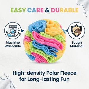 Juguete Duradero para Perros, Pelota <span class=keywords><strong>de</strong></span> Entrenamiento Interactiva para el Desarrollo del Coeficiente Intelectual, Juguete Resistente a Mordidas para el Cuidado Dental y Alivio del Aburrimiento - Product Image 3
