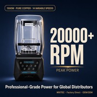 Devenez distributeur exclusif - Mixeur commercial robuste MIXTEC, moteur en cuivre pur, tarifs progressifs + protection régionale