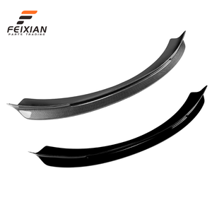 BMW 3 Serisi E46 <span class=keywords><strong>M</strong></span> Sport 1998-2005 İçin Agresif Ön Lip Splitter Spoiler Tampon Karbon Fiber Parlak Siyah ABS FEIXIAN - Product Image 2