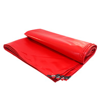 Bâche PVC d'usine bleue et verte pour camion, abri de voiture, tente de chargement, bâche de protection contre la pluie, bâches robustes imperméables pour extérieur