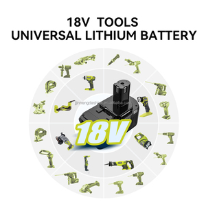 High Capacity 18V 1.5Ah-6.0Ah Lithium Replacement <strong>Battery</strong> Pack for P108 P P109 Power Tool <strong>Battery</strong> Compatible with - Product Image 3