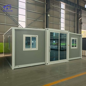 Casa Contenedor Expandible de 20 pies de Diseño Nuevo, 2, 3 y 4 Dormitorios, Acero Duradero Prefabricado, Cabaña de Campamento, Hotel Modular, Resorts en Venta - Product Image 2