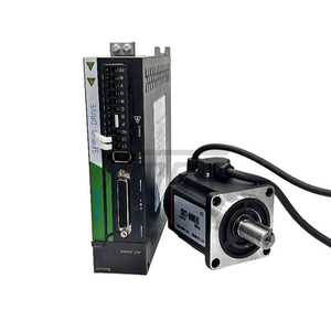 ชุดมอเตอร์เซอร์โวเฟสเดียว 220V 40 มม. พร้อมหน้าแปลนยึดติดตั้ง มอเตอร์เซอร์โว AC พร้อมไดรเวอร์ สำหรับเครื่อง CNC อุปกรณ์การพิมพ์ - Product Image 1