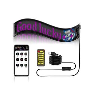 Autodragons – Écran LED de signalisation pour voiture et camion, à défilement horizontal haute intensité, pour pare-brise arrière, personnalisable et unique - Product Image 5