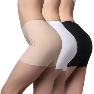 Slip di sicurezza prevenire l'esposizione a metà vita ghiaccio seta intimo donna boxer biancheria intima donna