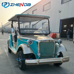 Made in China Low -energy <b>Battery</b> Retro Sightseeing Vehicle Latest Models of Shock Absorption Suspension Classic Sightseeing Car - Product Image 1