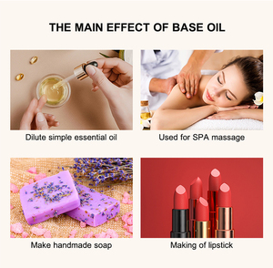 순수 천연 유기농 스쿠알란 오이 호로 파 씨 오일 100% 냉간 압축 천연 캐리어 오일 대량 도매 화장품 등급 - Product Image 5