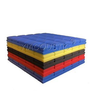 Panneau acoustique en mousse de polyuréthane Yiacoustic au design moderne 500x500x50mm, imperméable et ignifuge pour l'<span class=keywords><strong>insonorisation</strong></span> des studios et appartements - Product Image 2
