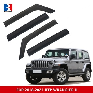 Visera para Puerta de Coche Jeep WRANGLER JL / GLADIATOR, Visera de Ventana Inyectada, Deflectores de Lluvia, Visera de Ventilación Solar - Product Image 2