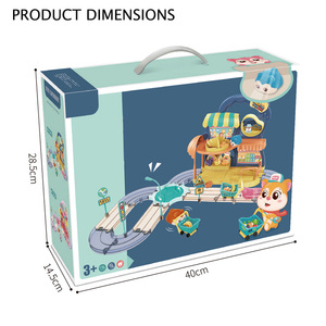 Jacko Toys Nuevo Set de Juguetes de Pista Transparente Serie Hamster <span class=keywords><strong>Paradise</strong></span>, Escena de Supermercado - Product Image 5