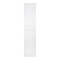AVONFLOW — panneau Vertical en acier revêtu de poudre, radiateur de salle de bain de couleur Anthracite, Design