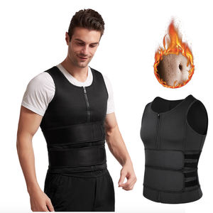 Gilet de Sauna en néoprène avec fermeture éclair et <span class=keywords><strong>ceinture</strong></span> <span class=keywords><strong>pour</strong></span> homme - Product Image 6