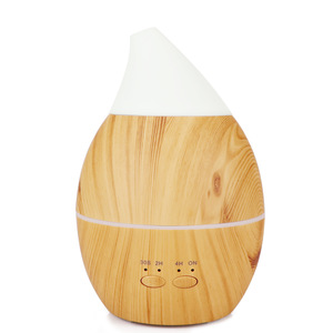 Difusor de Aroma YX-070, Humidificador Ultrasónico de 300 ml, Diseño de Grano de Madera, Difusor de Aceites Esenciales para Uso en el Hogar y la Oficina - Product Image 4