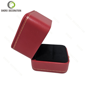 Cajas de Regalo de Joyería de Cuero PU de Alta Gama al por Mayor para Fabricantes, Juego de Cajas de Joyería Simples para Anillos, Colgantes y Pulseras, con Logotipo Personalizado - Product Image 4