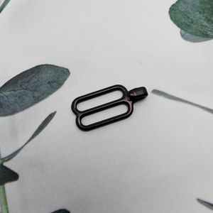 Anneaux et glissières métalliques pour soutien-gorge, crochets en métal, anneaux de soutien-gorge recouverts de nylon, boucles d'épaule réglables, accessoires de lingerie - Product Image 5