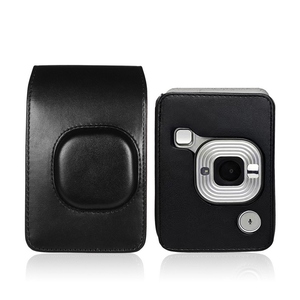 กระเป๋าใส่กล้องขนาดกะทัดรัดหนัง PU พร้อมสายคล้องไหล่ใช้ได้กับ Fujifilm Fuji Instax <span class=keywords><strong>Mini</strong></span> <span class=keywords><strong>liplay</strong></span> - Product Image 6