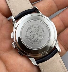 นาฬิกาข้อมือผู้ชายสายหนังคุณภาพสูง ระบบกลไกโครโนกราฟอเนกประสงค์ ทันสมัยและใช้งานได้หลากหลาย - Product Image 3